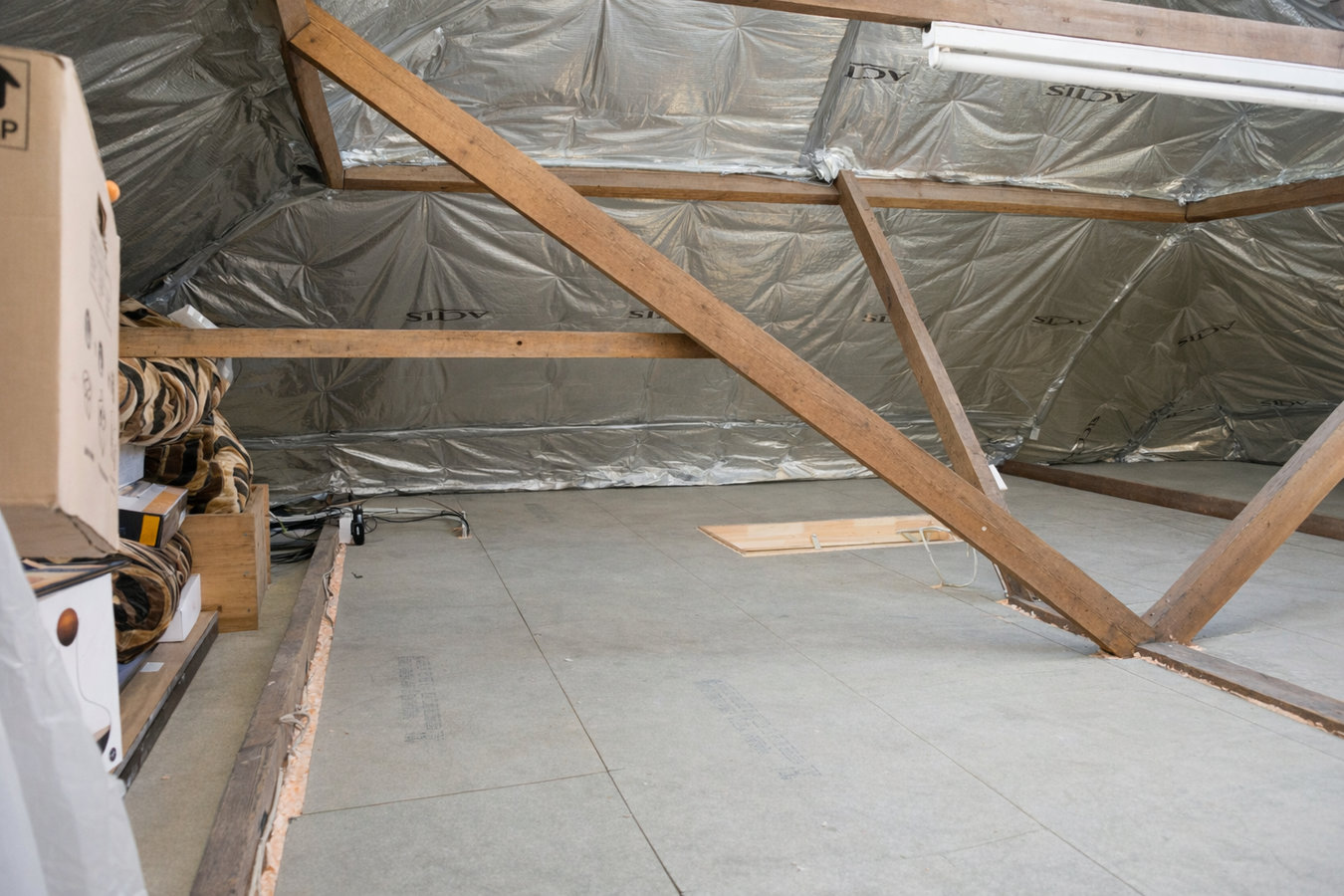 Attic insulation in Rutland, VT
