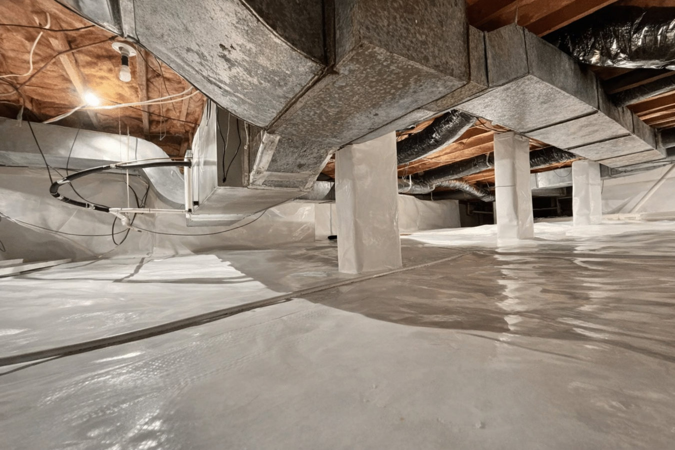 Crawl Space Vapor Barrier in Rutland, VT